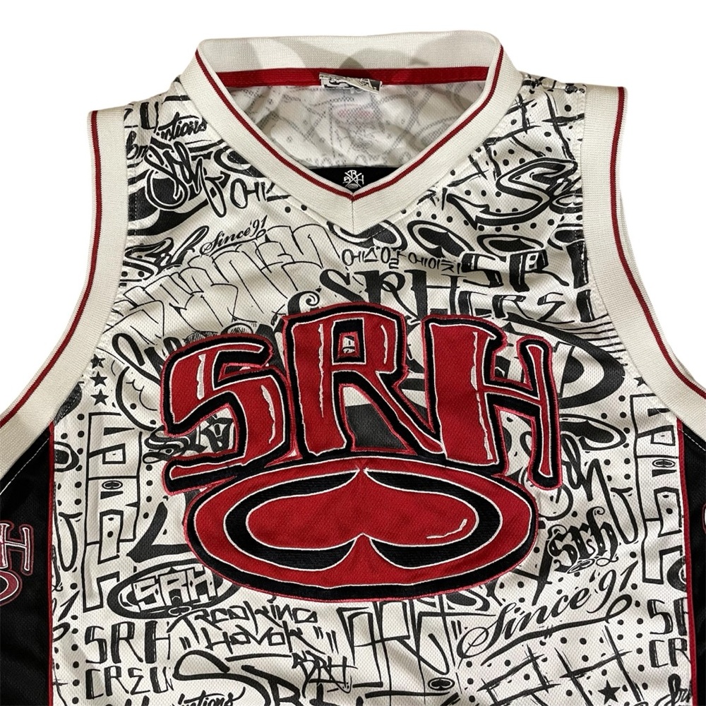SRH Graphic Men's Tank Top Black and White - Picture 3 of 6